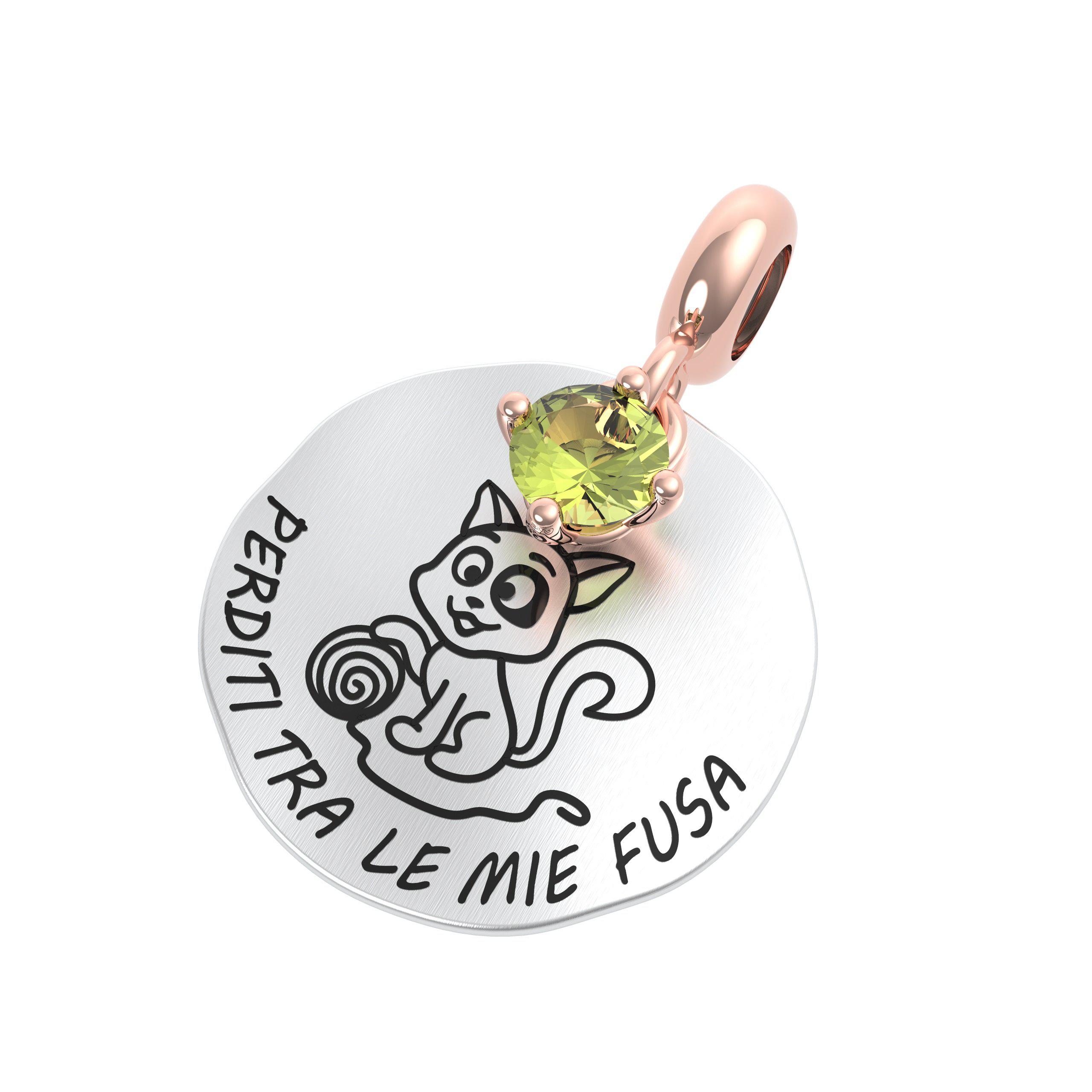 25106 ciondolo peridotto natura Rerum