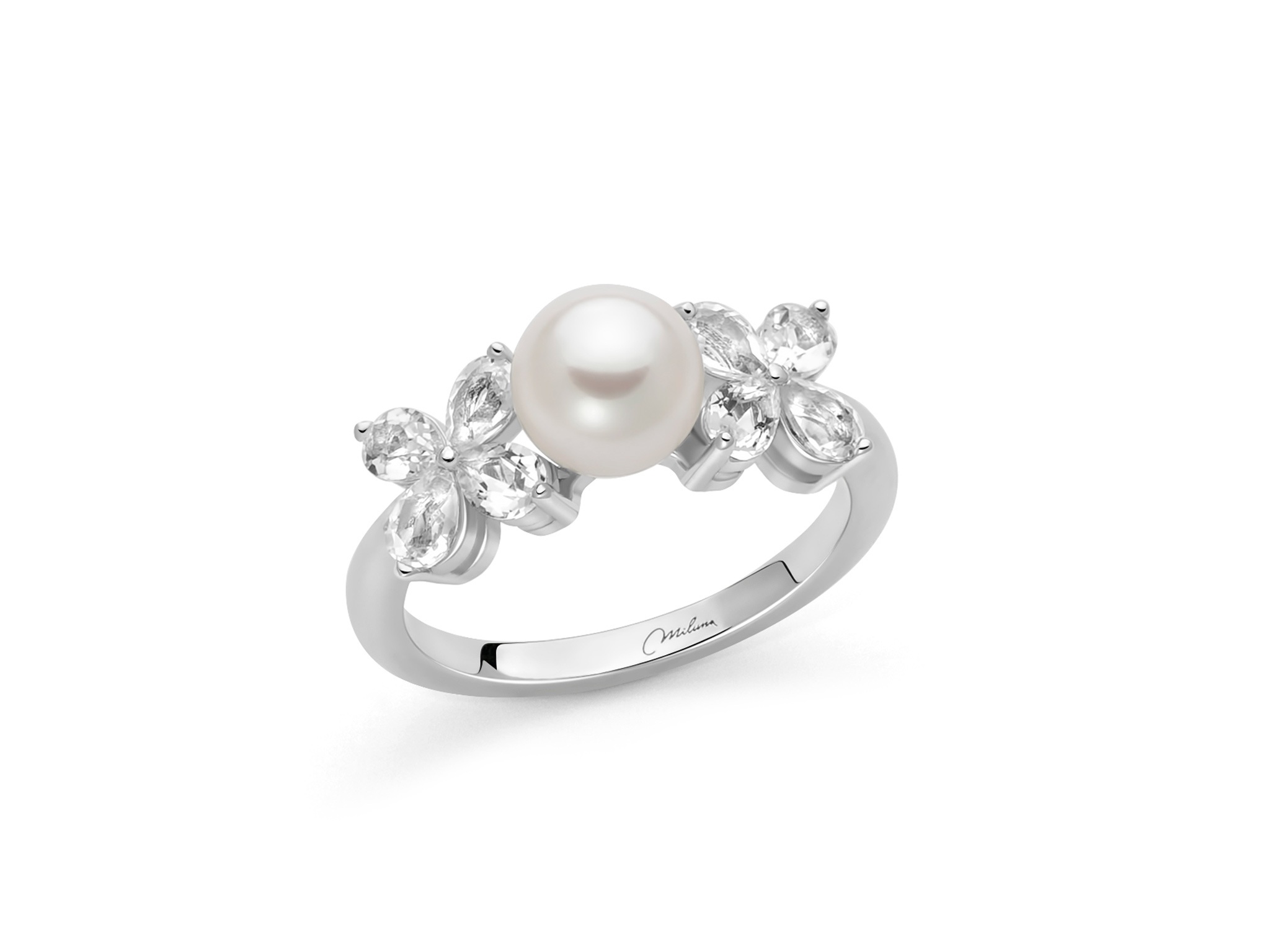 Anello argento Miluna PLI1749