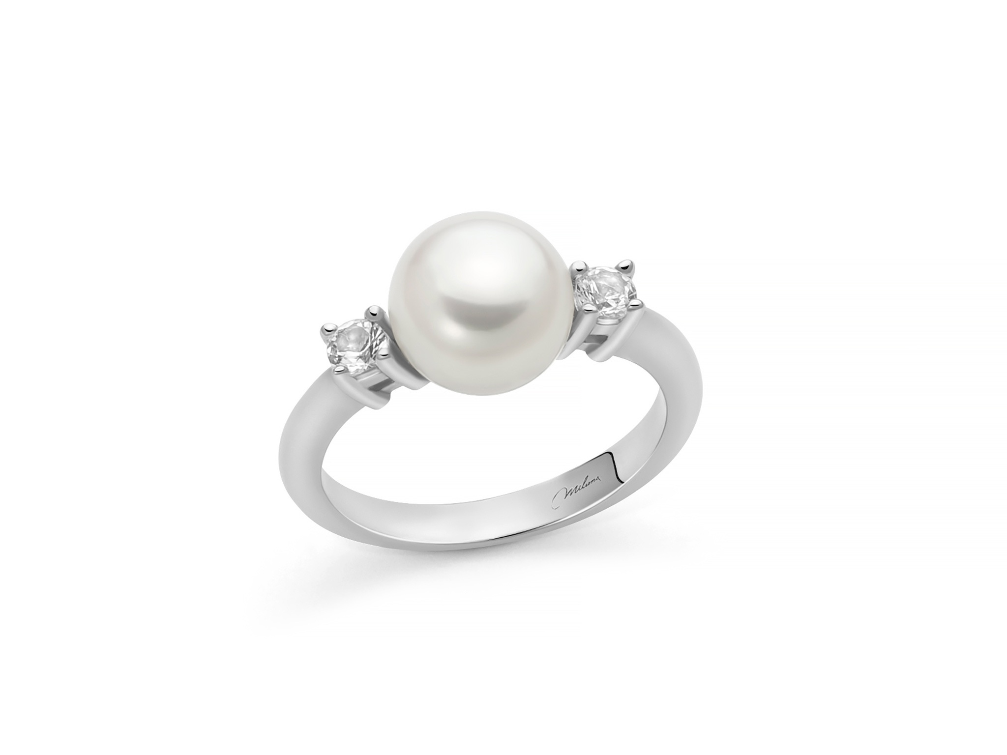 Anello argento Miluna PLI1758