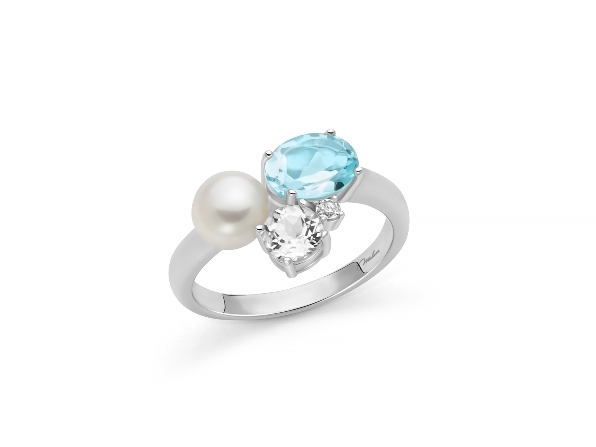 Anello argento Miluna PLI1766