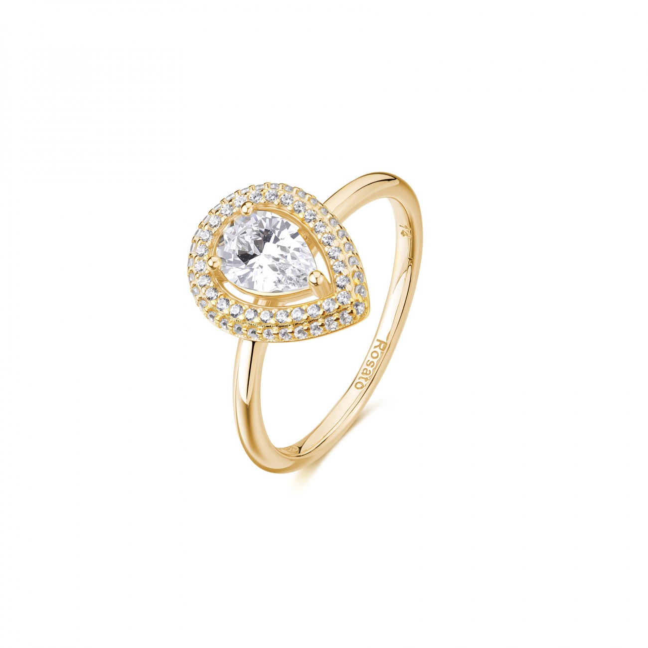 Anello argento Rosato RZAN32 B