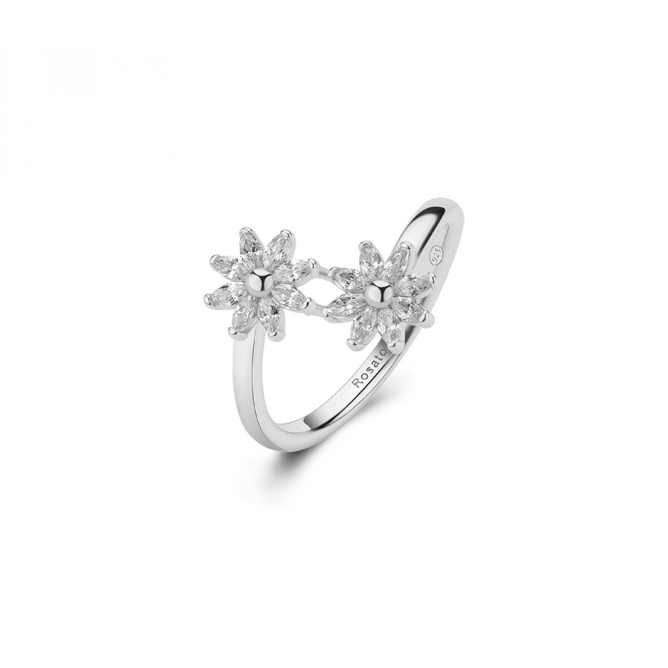 Anello argento Rosato RZGA78