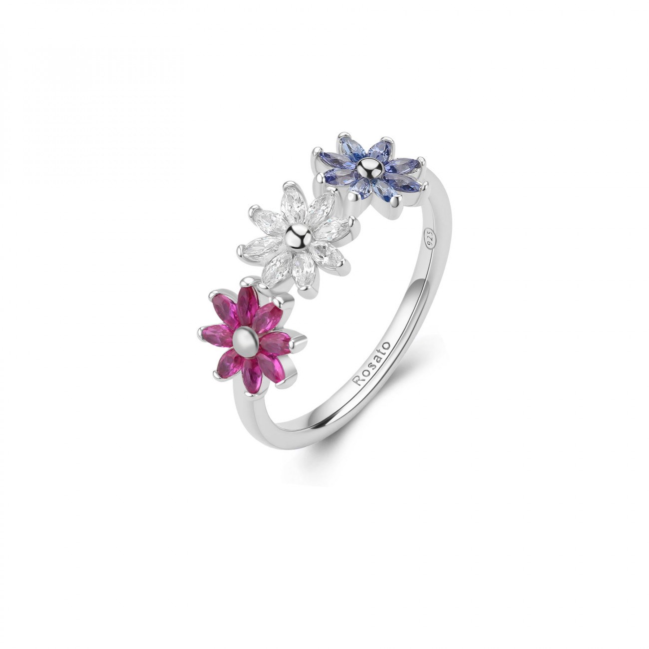 Anello argento Rosato RZGA81