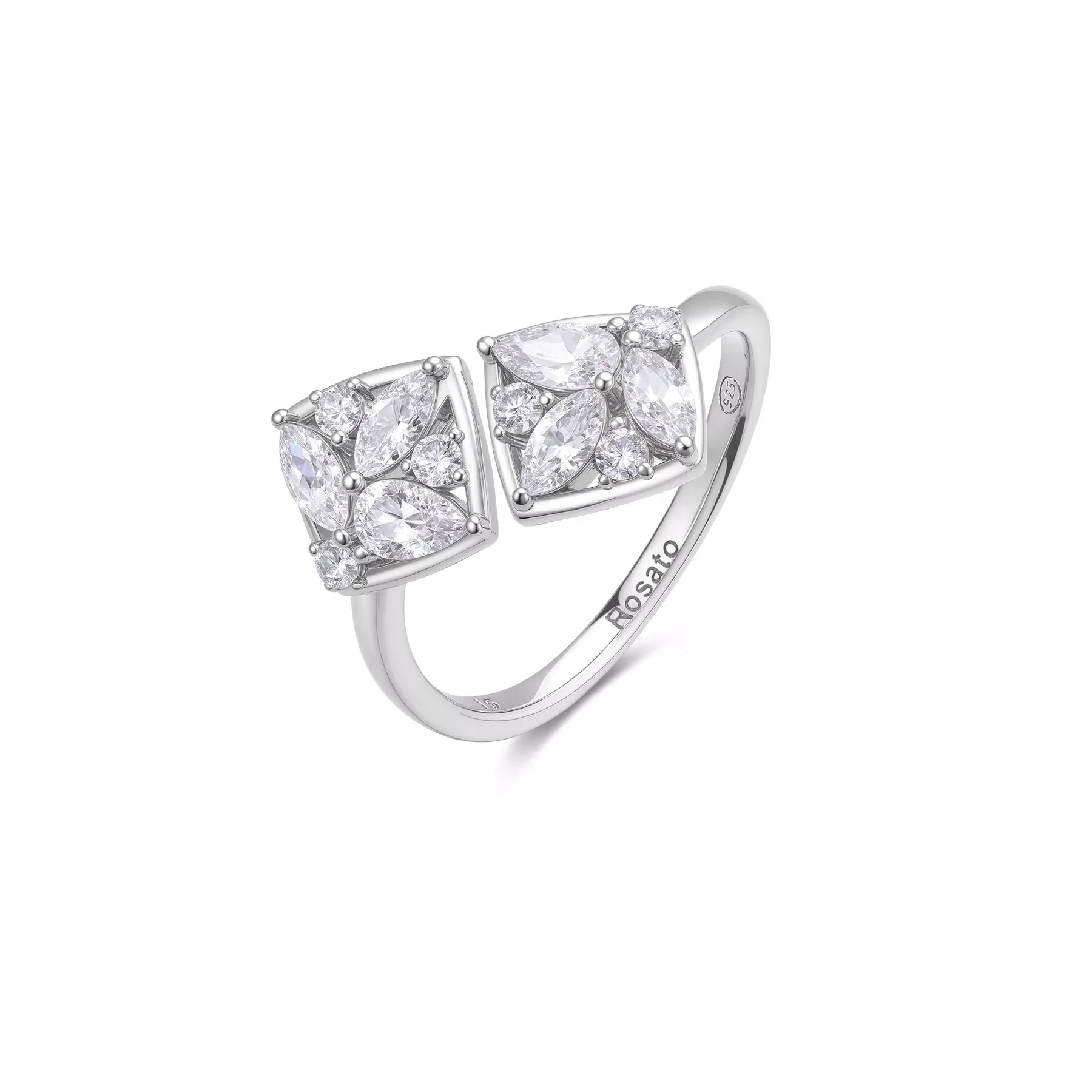 Anello argento Rosato RZGE60