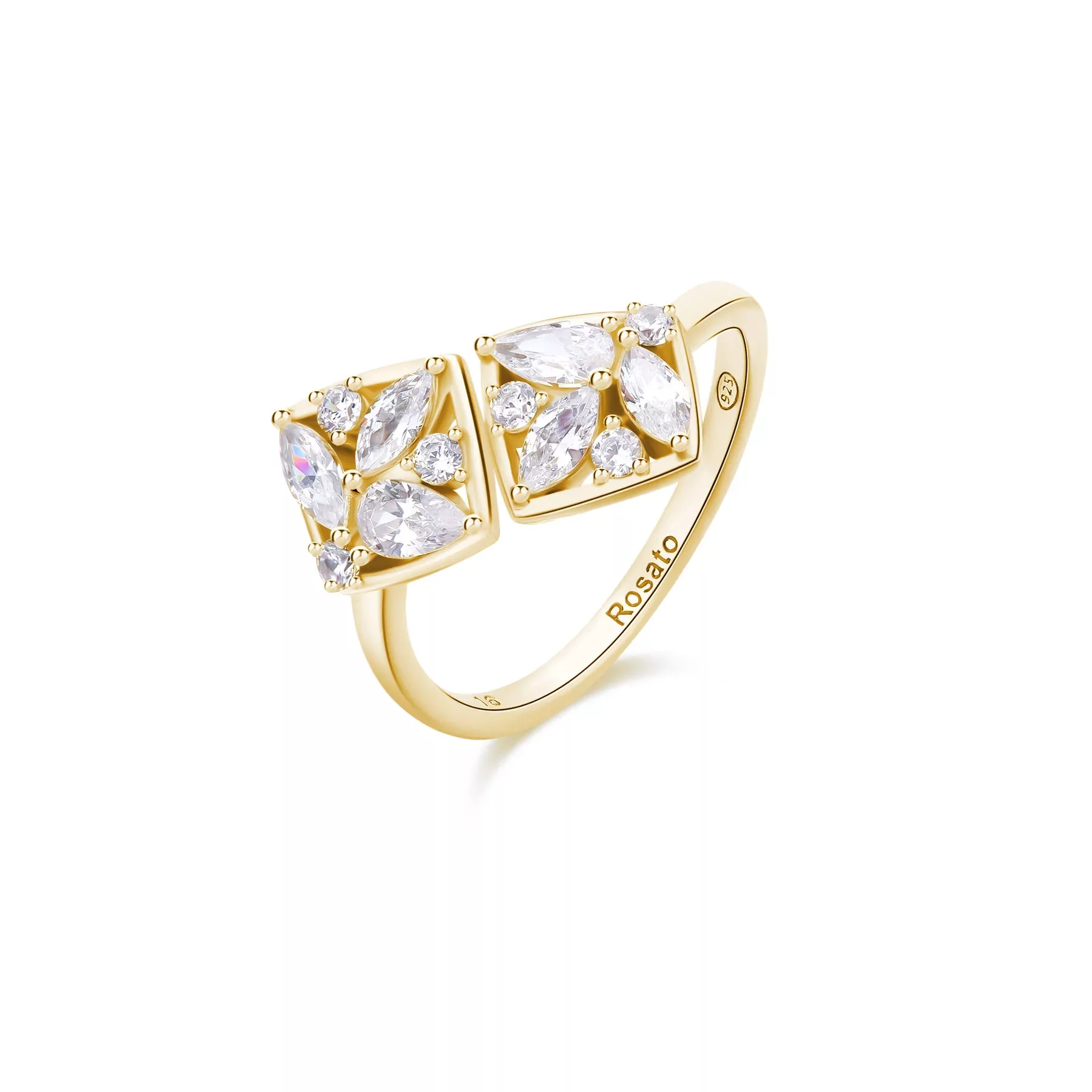 Anello argento Rosato RZGE61