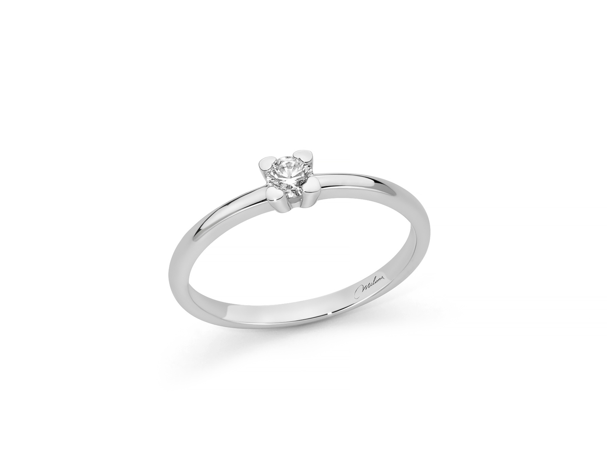 Anello solitario Miluna LID4240