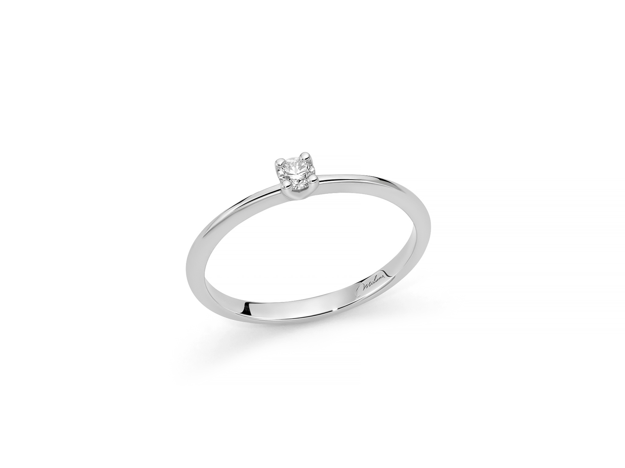 Anello solitario oro diamante LID4076