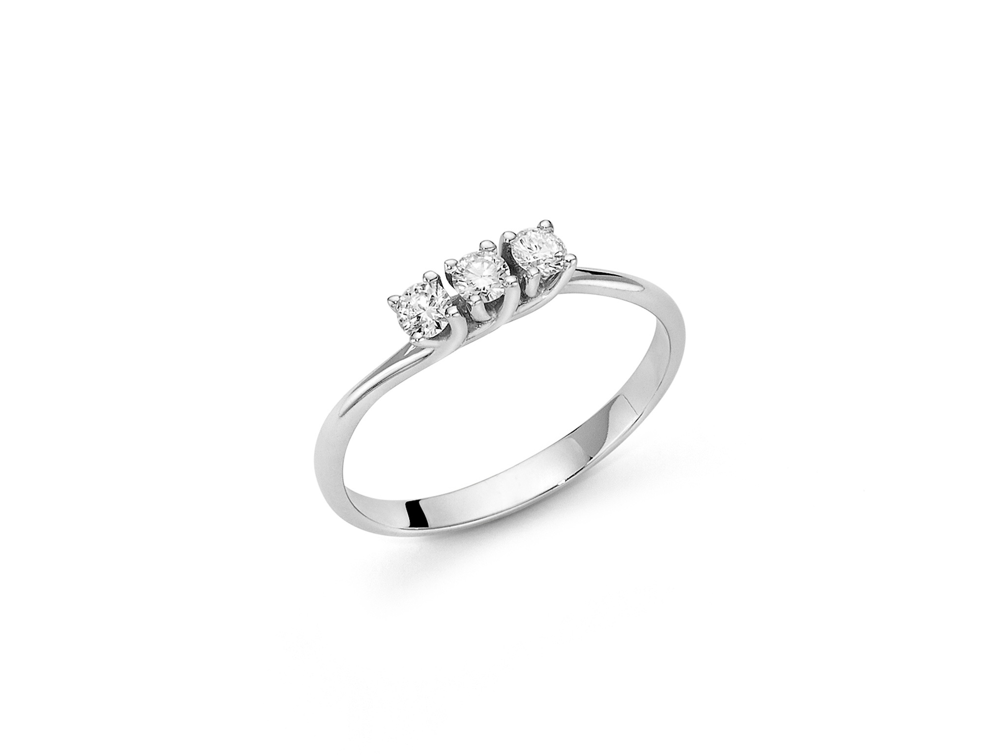Anello trilogy oro Miluna LID3295
