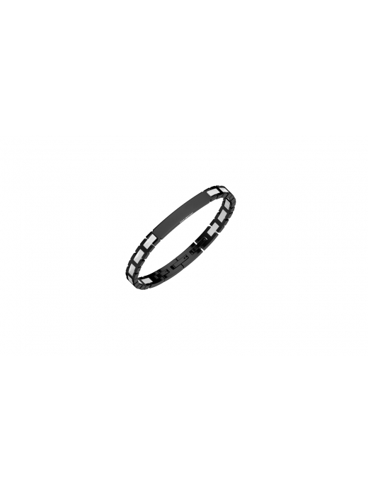Bracciale acciaio Bikkembergs uomo CLAB05 BW