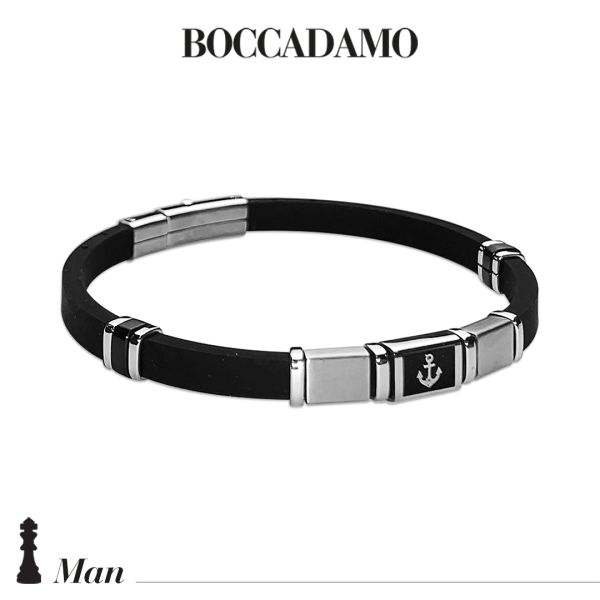 Bracciale acciaio Boccadamo man ABR591 A