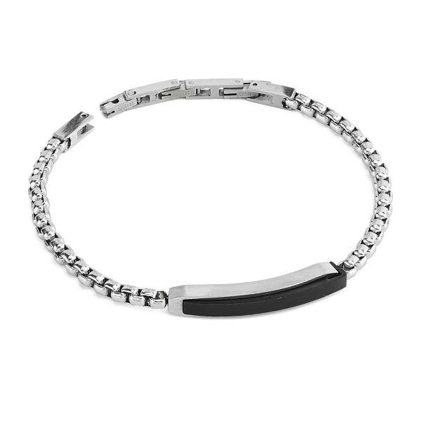 Bracciale acciaio Boccadamo man ABR731