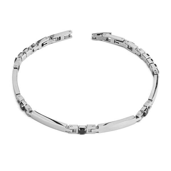 Bracciale acciaio Boccadamo man ABR732