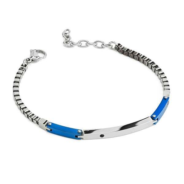 Bracciale acciaio Boccadamo man ABR734 C