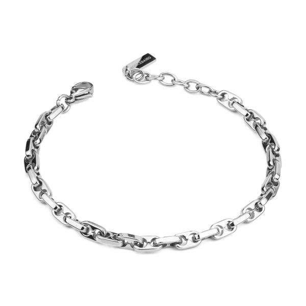 Bracciale acciaio Boccadamo man ABR748
