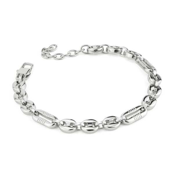 Bracciale acciaio Boccadamo man ABR756 A