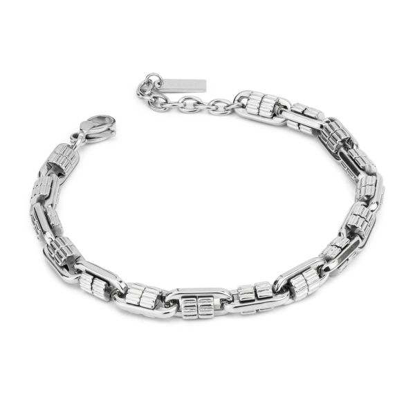 Bracciale acciaio Boccadamo man ABR757