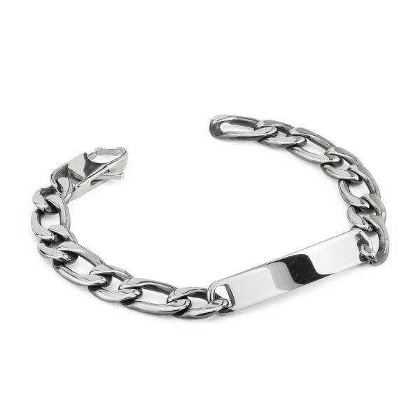 Bracciale acciaio Boccadamo man ABR762