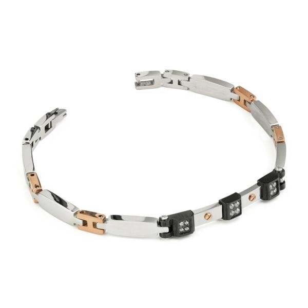 Bracciale acciaio Boccadamo man ABR764