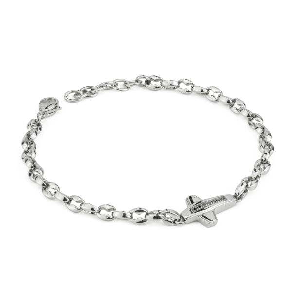 Bracciale acciaio Boccadamo man ABR767
