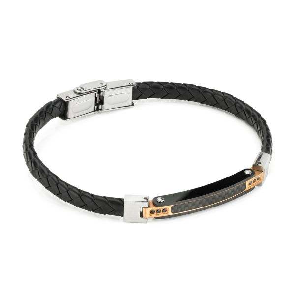 Bracciale acciaio Boccadamo man ABR769