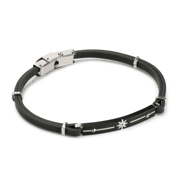Bracciale acciaio Boccadamo man ABR770