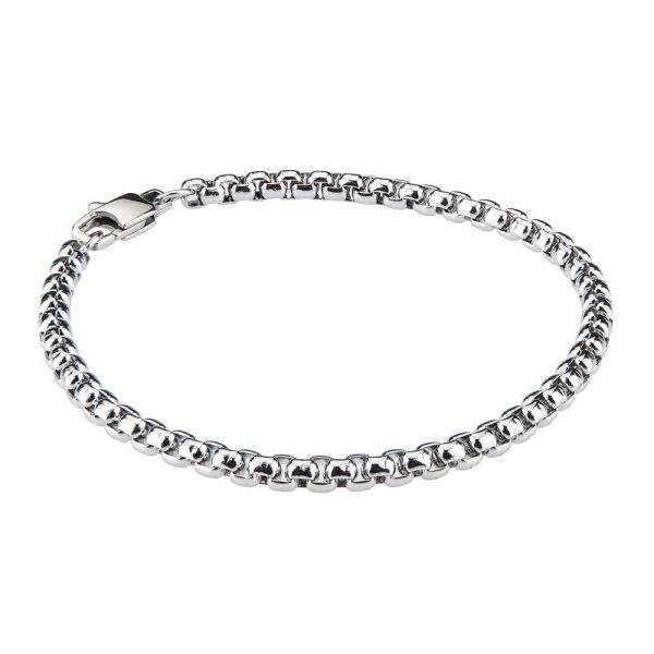 Bracciale acciaio Boccadamo uomo ABR460 M