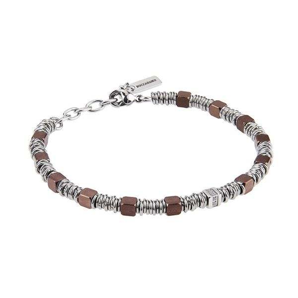 Bracciale acciaio uomo Boccadamo ABR473 M