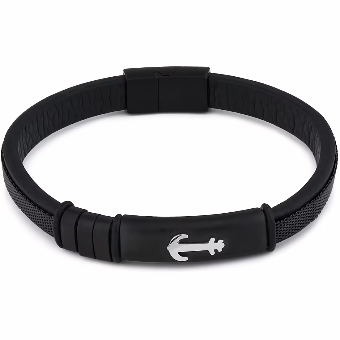 Bracciale acciaio uomo Boccadamo ABR709