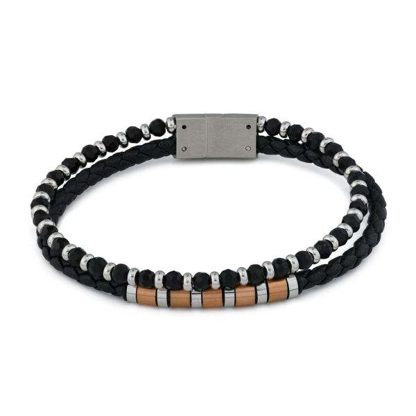 Bracciale acciaio uomo Boccadamo ABR714