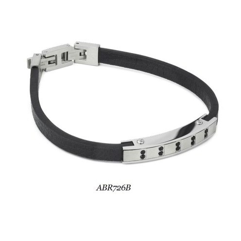 Bracciale acciaio uomo Boccadamo ABR726 B