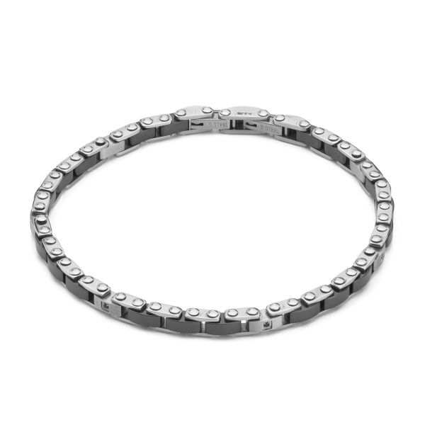 Bracciale acciaio uomo Boccadamo ABR789