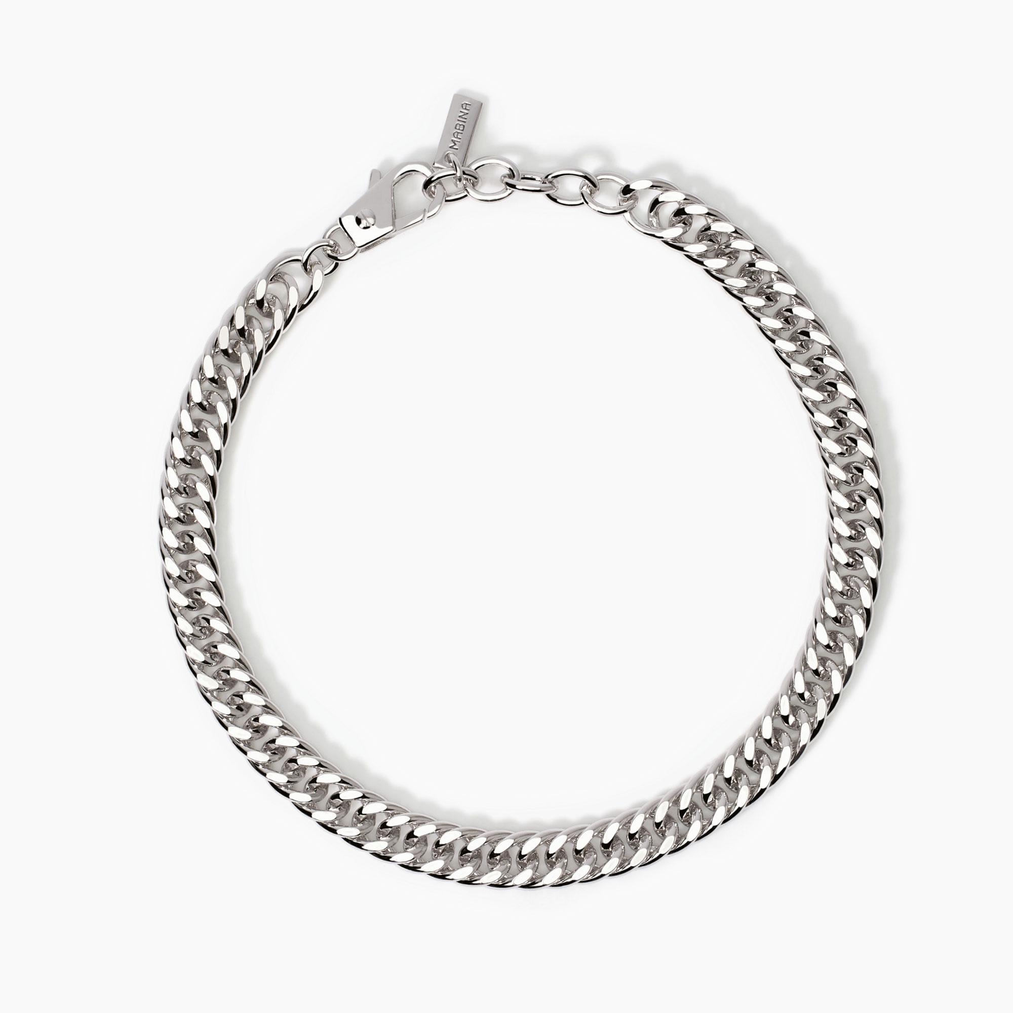 Bracciale argento Mabina uomo 534006