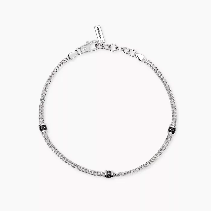 Bracciale argento Mabina uomo 534155