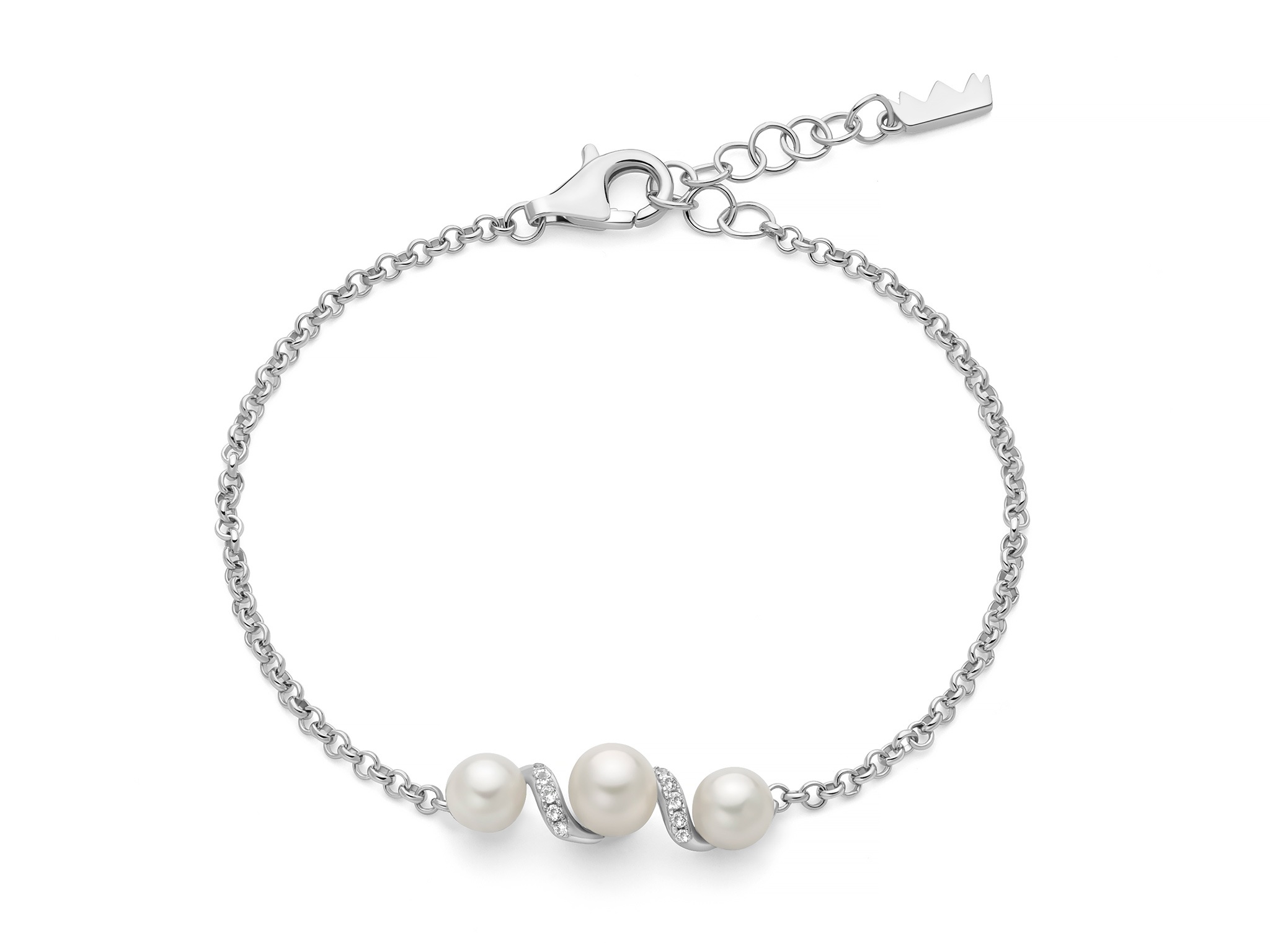 Bracciale argento Miluna PBR3719