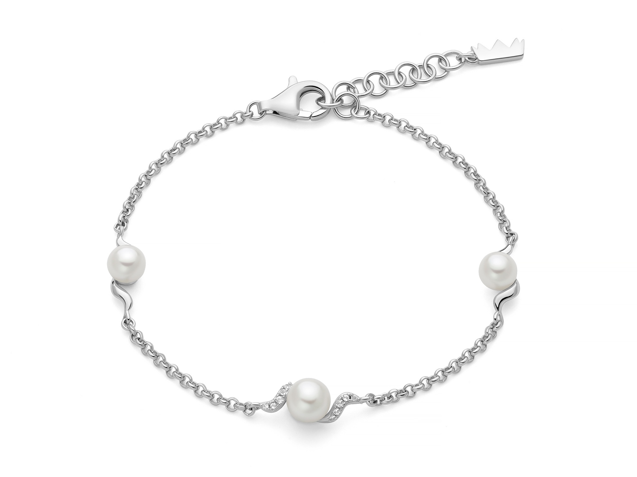 Bracciale argento Miluna PBR3796