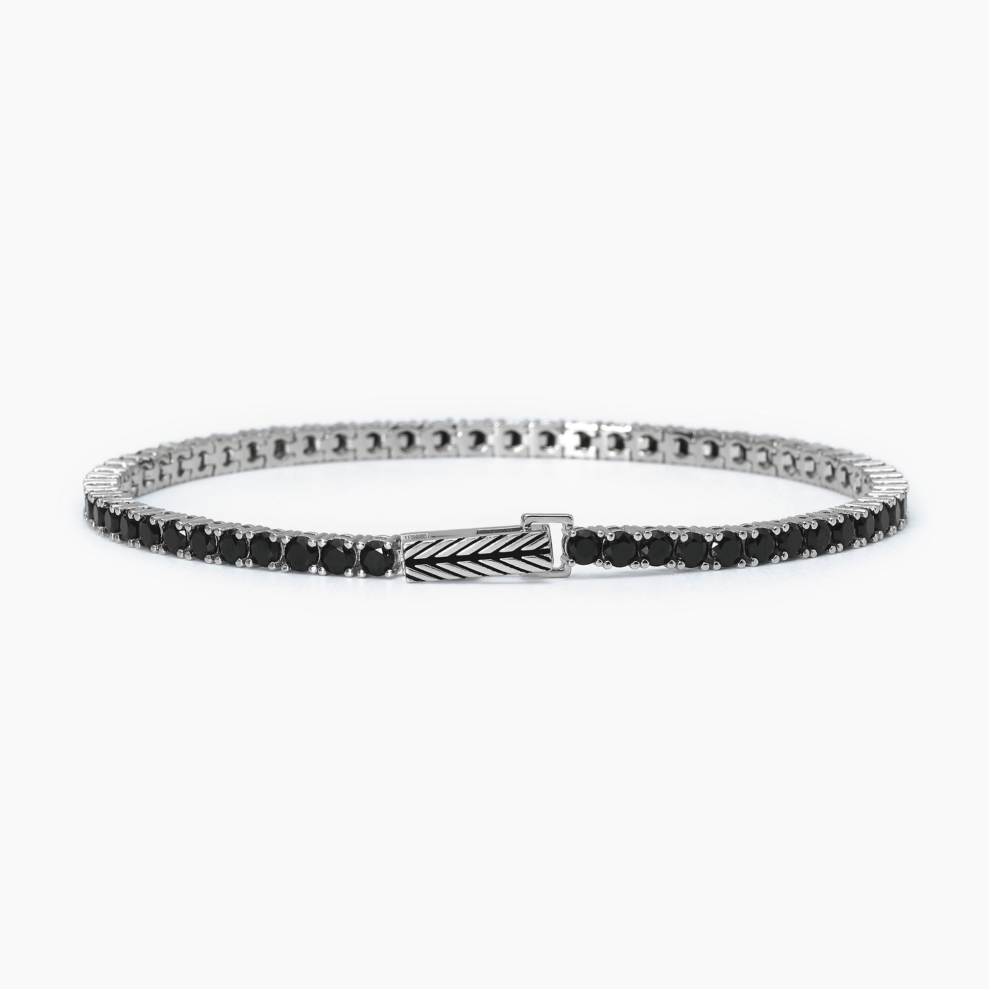 Bracciale argento uomo Mabina 533694