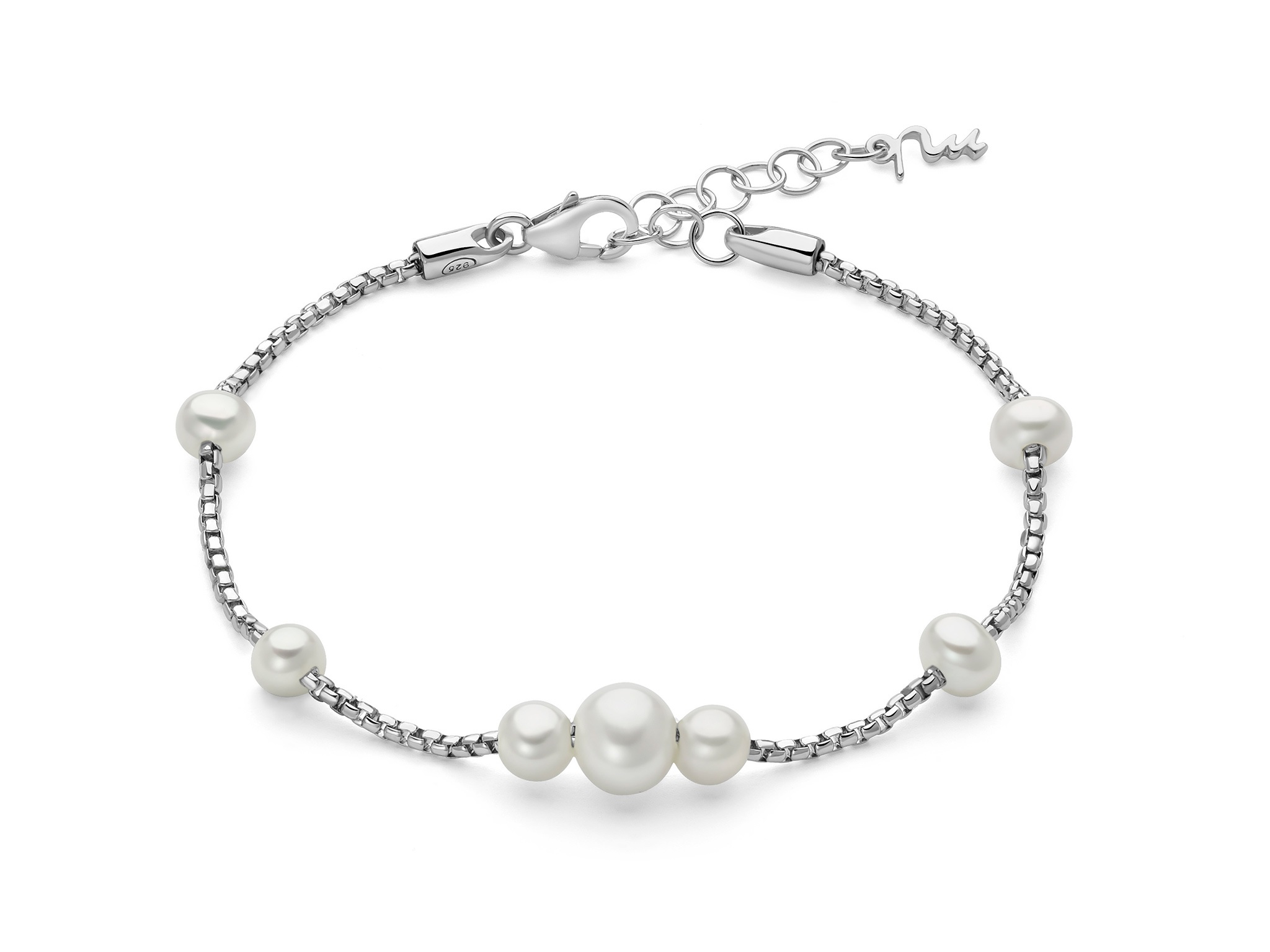 Bracciale perle argento Miluna PBR3610