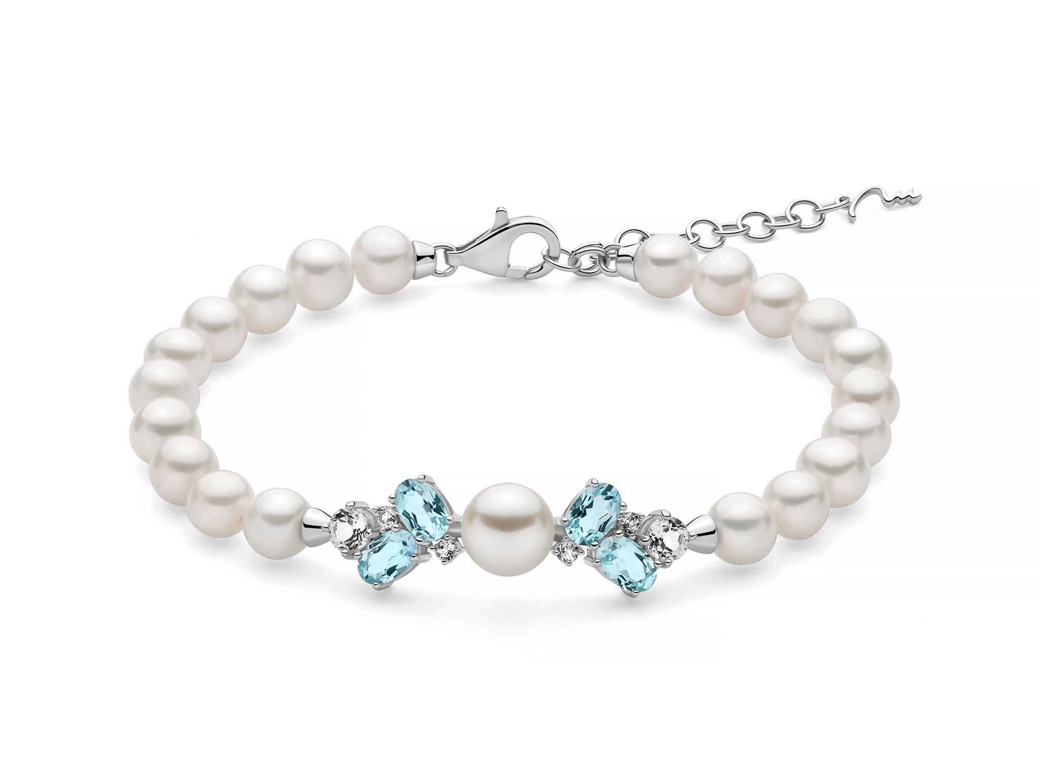 Bracciale perle argento Miluna PBR3822