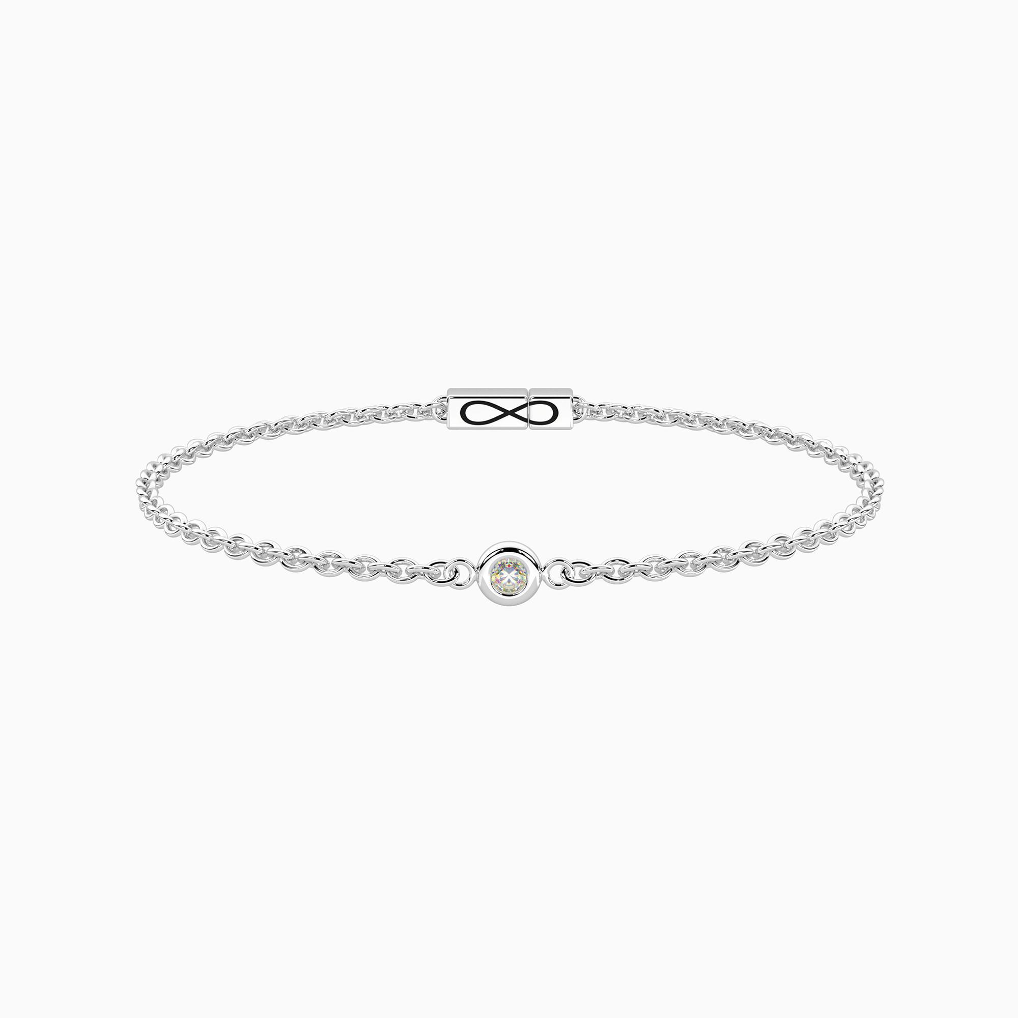 Braccile acciaio Kidult Infinity 732317