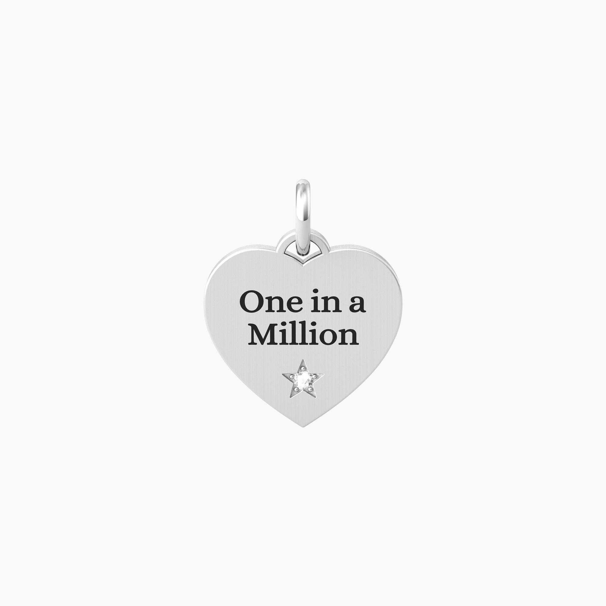 Ciondolo acciaio Kidult Love 741064