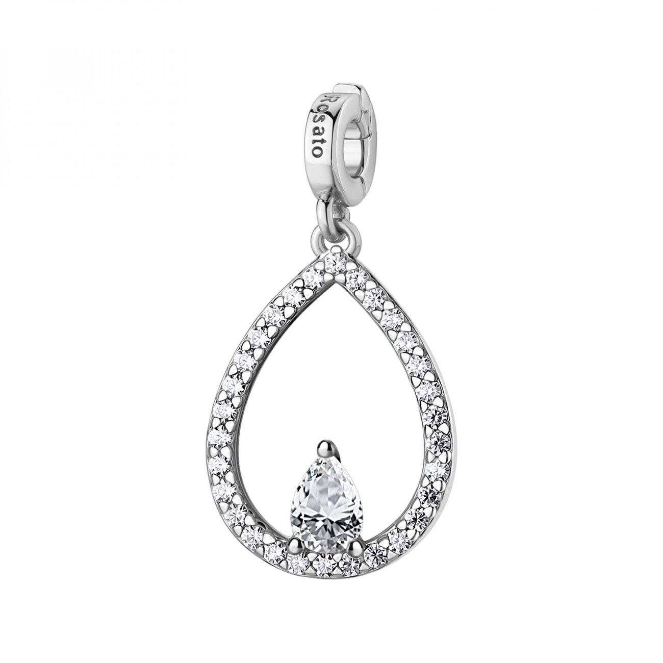 Ciondolo argento Rosato RZ258 R