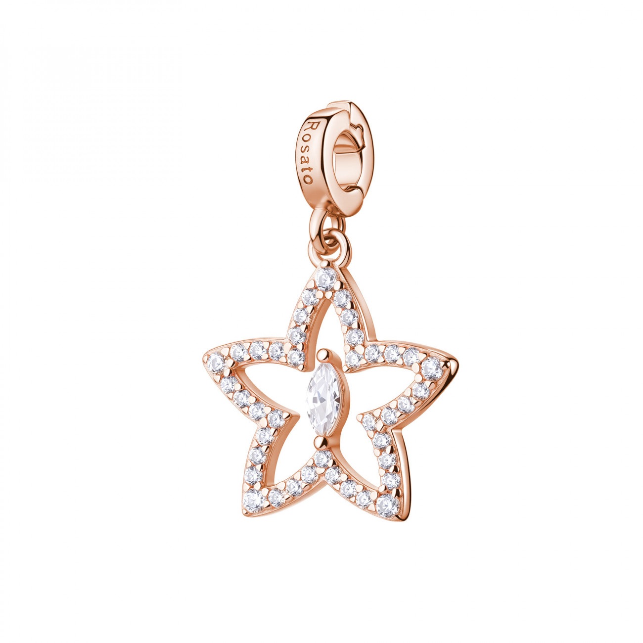 Ciondolo argento Rosato RZ261