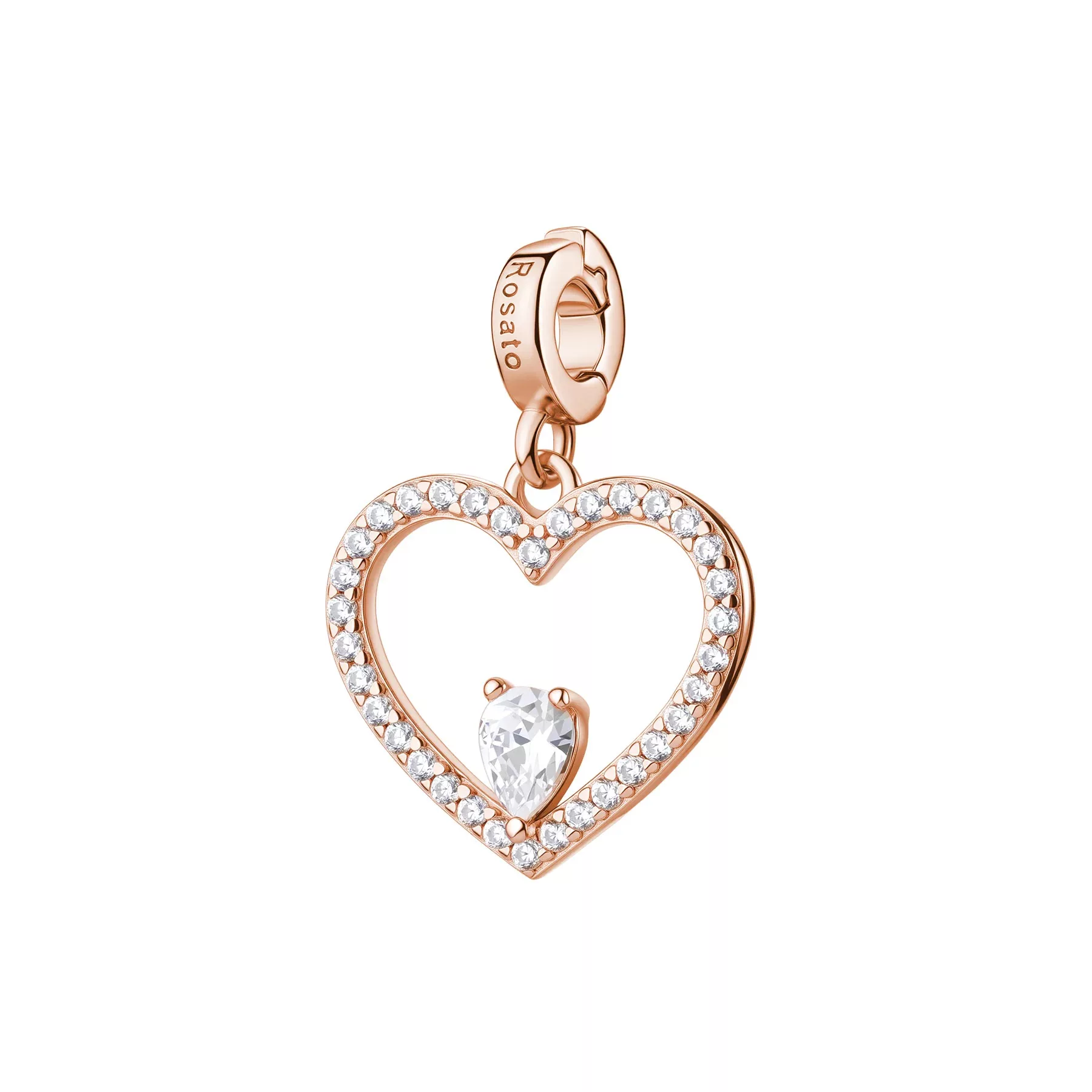 Ciondolo argento Rosato RZLE090