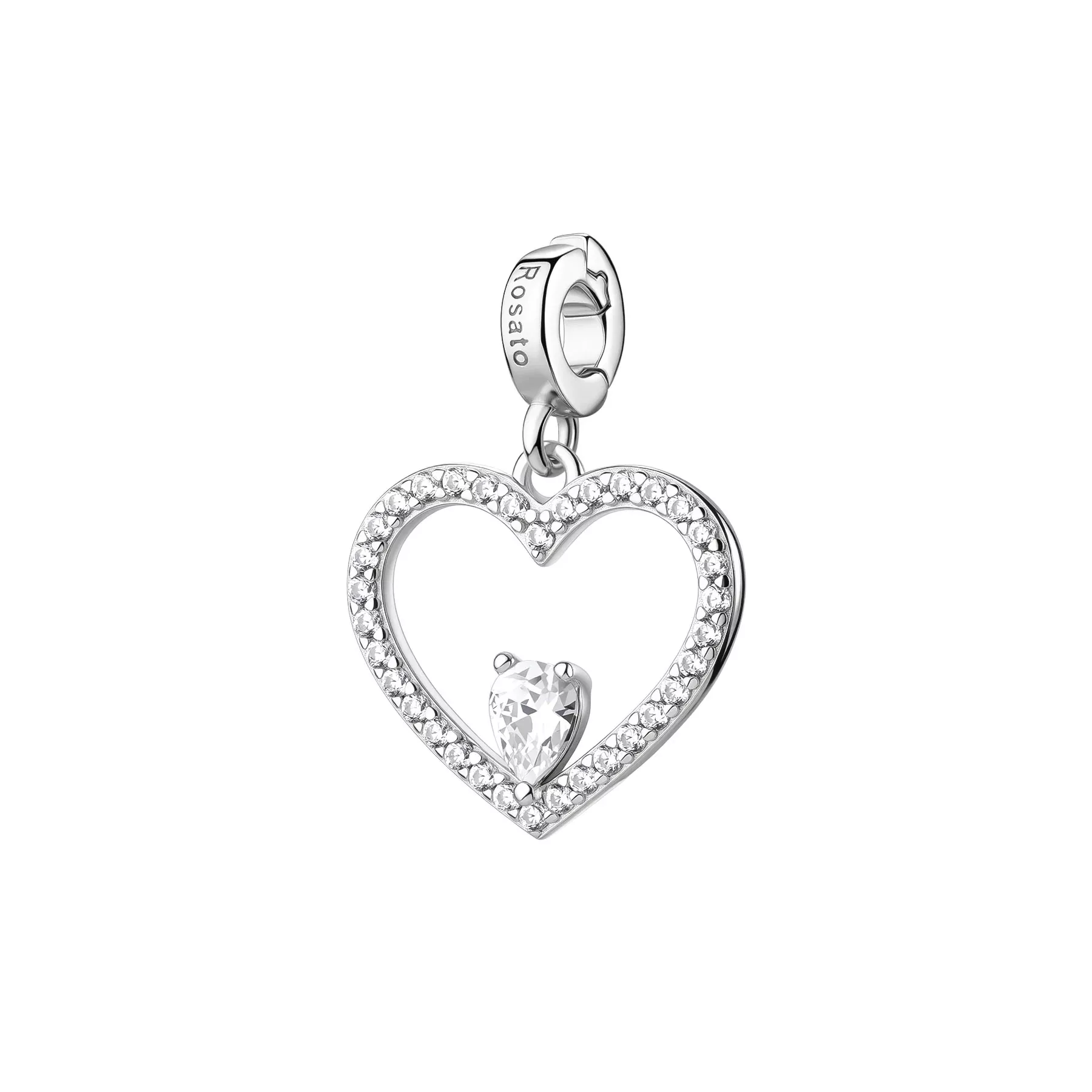 Ciondolo argento Rosato RZLE090 R