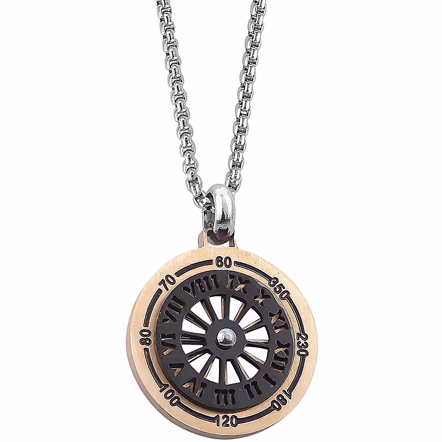 Collana acciaio uomo Boccadamo AGR221 C