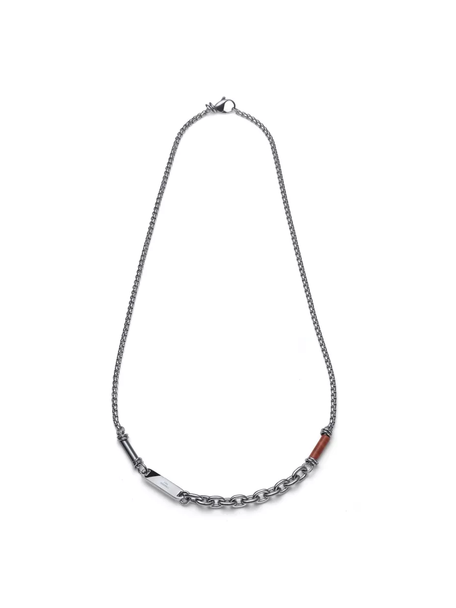 Collana acciaio uomo UNOAERRE 4314