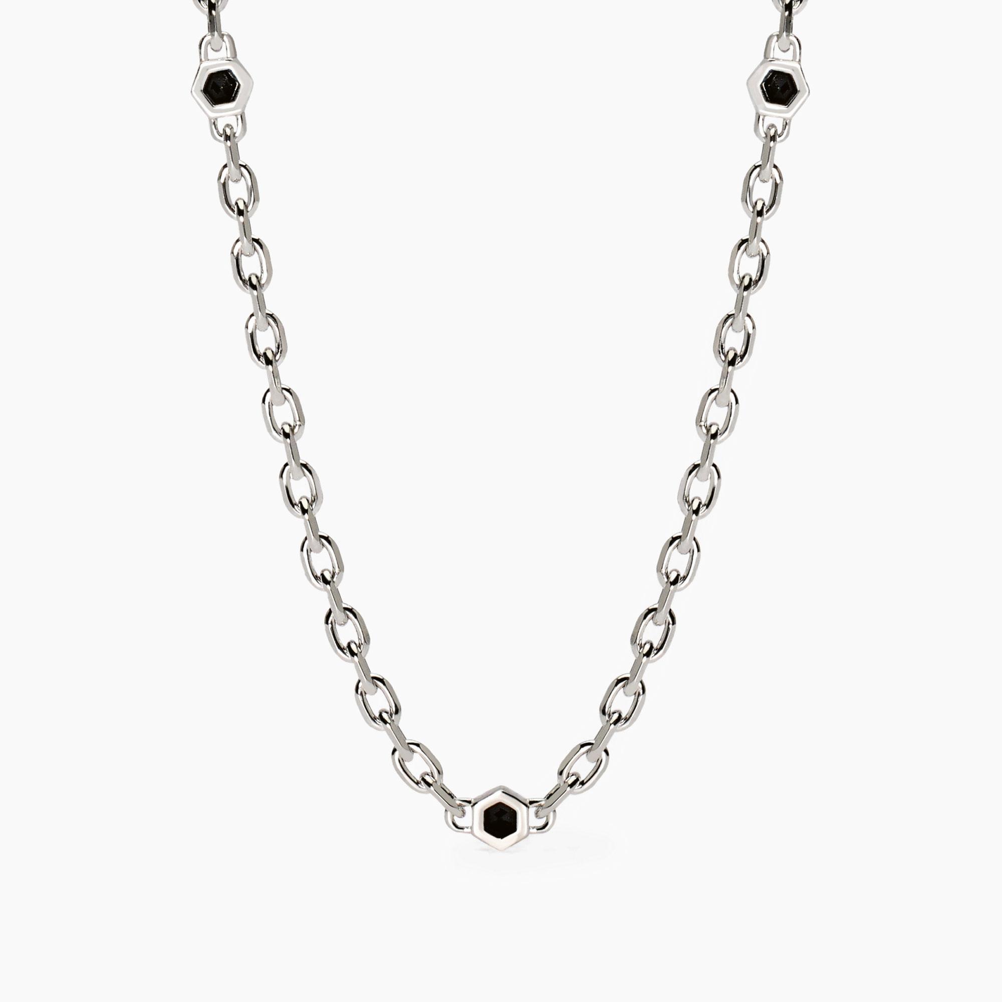 Collana argento Mabina uomo 553767