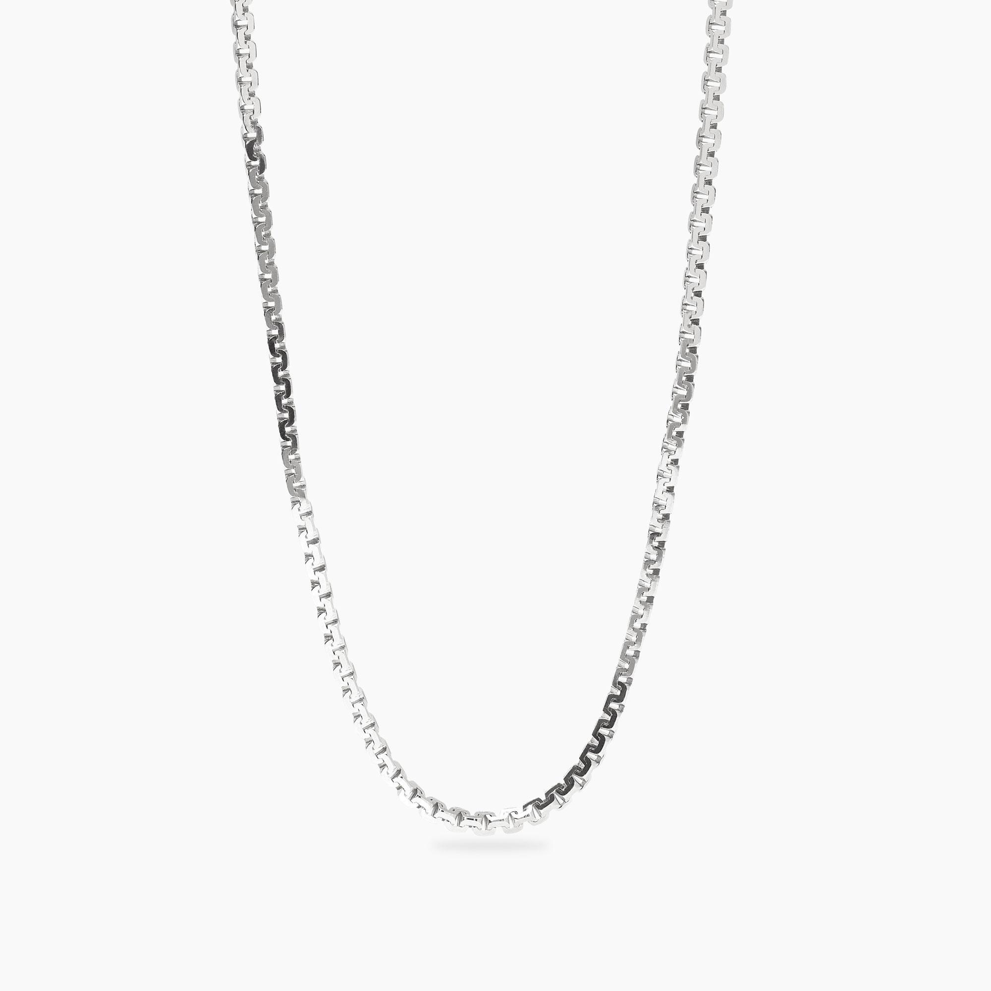 Collana argento Mabina uomo 553823