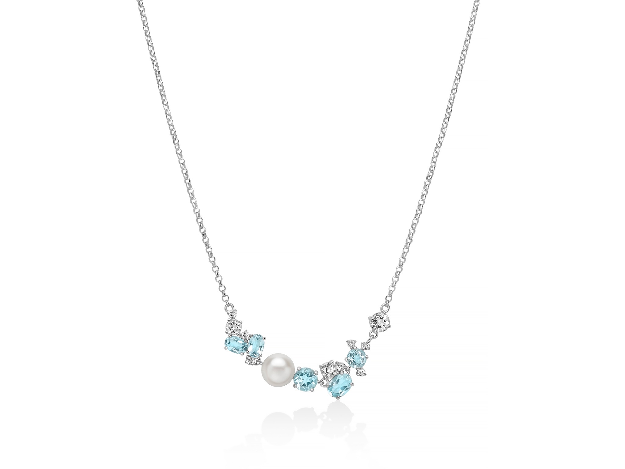 Collana argento Miluna PCL6915