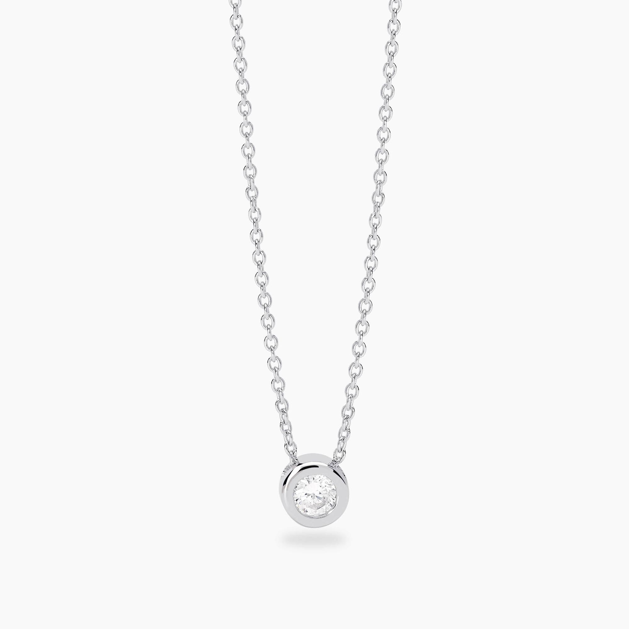 Collana argento My Diamond Mabina 553862